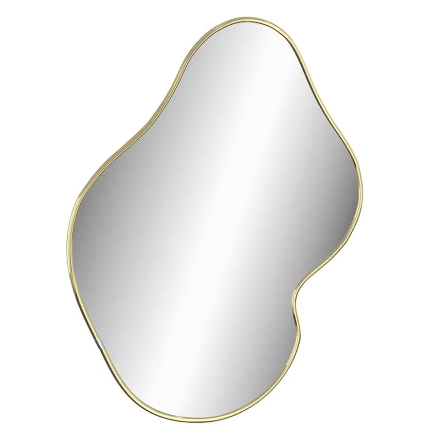 Miroir mural Doré 50x40 cm - 3