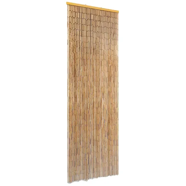 Rideau de porte contre insectes Bambou 56 x 185 cm