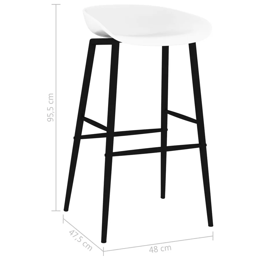 Ensemble de bar 5 pcs Blanc - 13