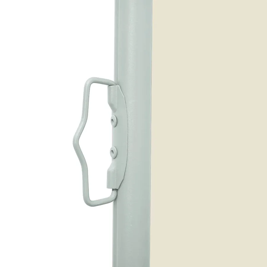 Auvent latéral rétractable 120 x 300 cm Blanc cassé - 9