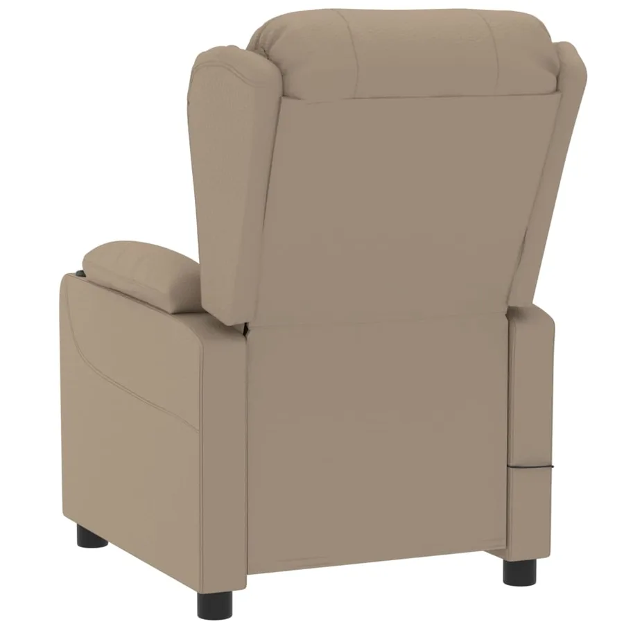 Fauteuil inclinable électrique Cappuccino Similicuir - 6