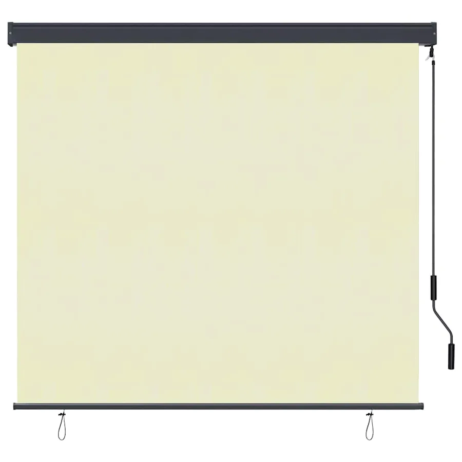 Store roulant d'extérieur 170 x 250 cm Crème - 2