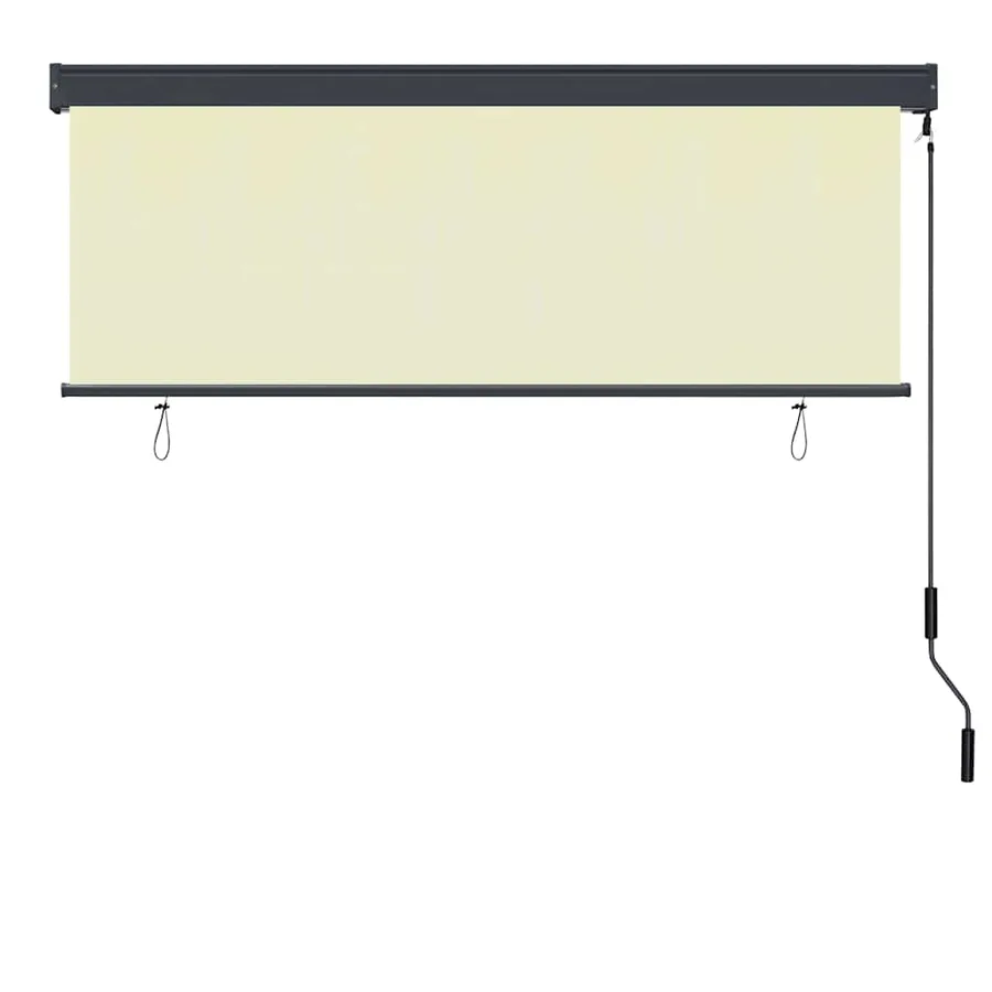 Store roulant d'extérieur 170 x 250 cm Crème - 4