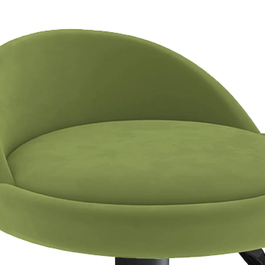 Tabouret de bar Vert clair Velours - 7