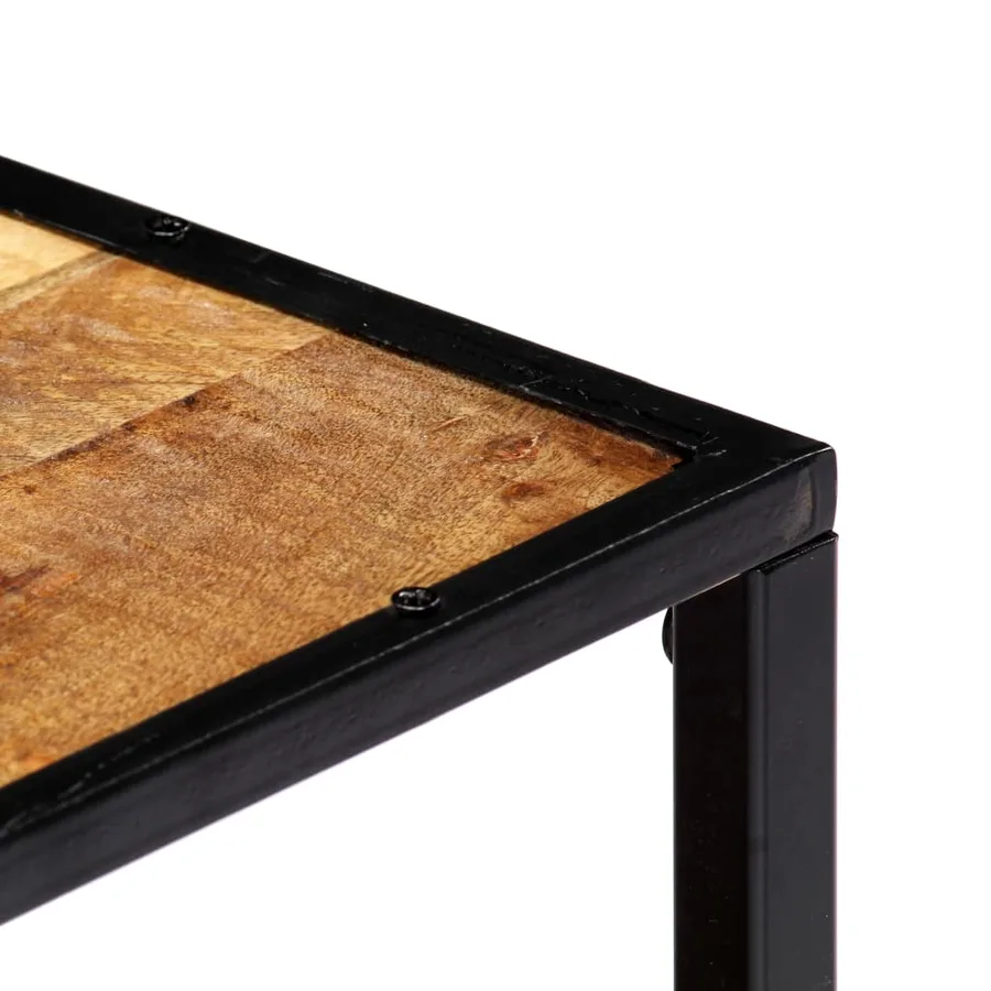 Table basse 90x50x40 cm Bois de récupération solide - 3