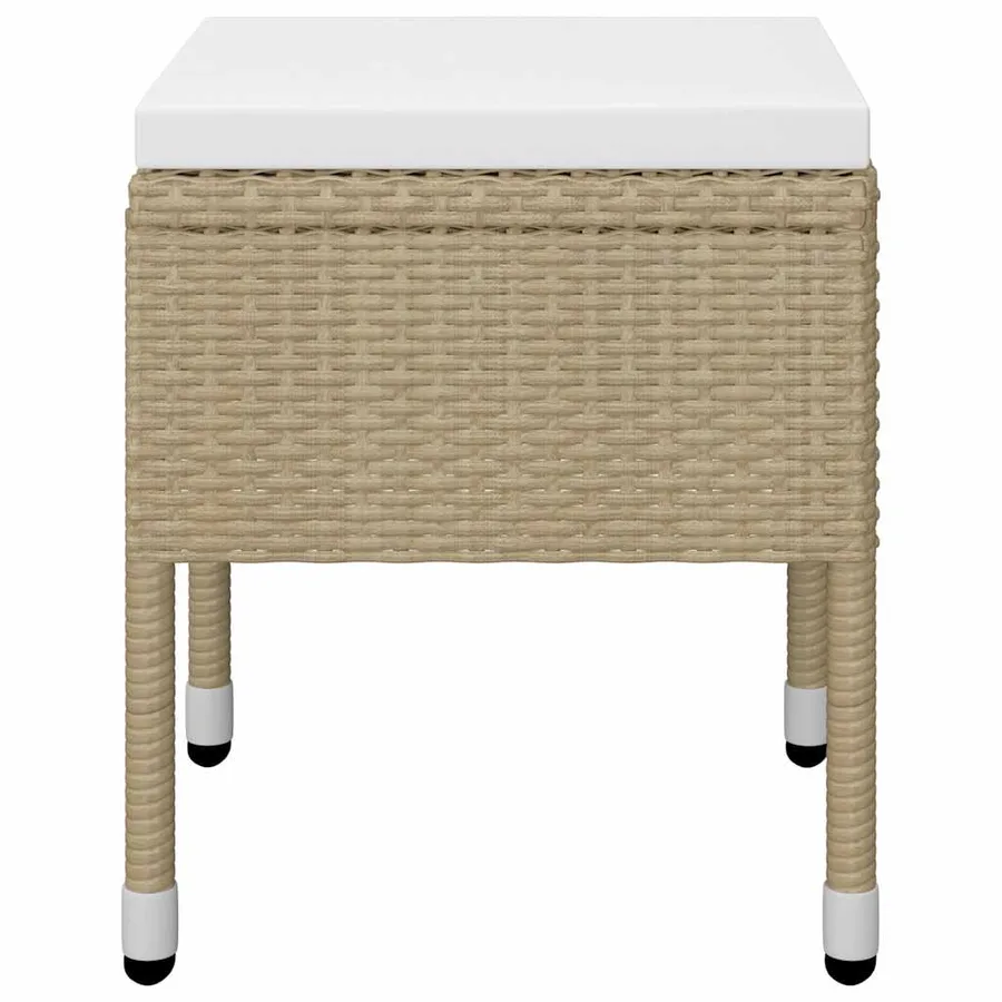 Ensemble à manger de jardin 11 pcs Beige - 12