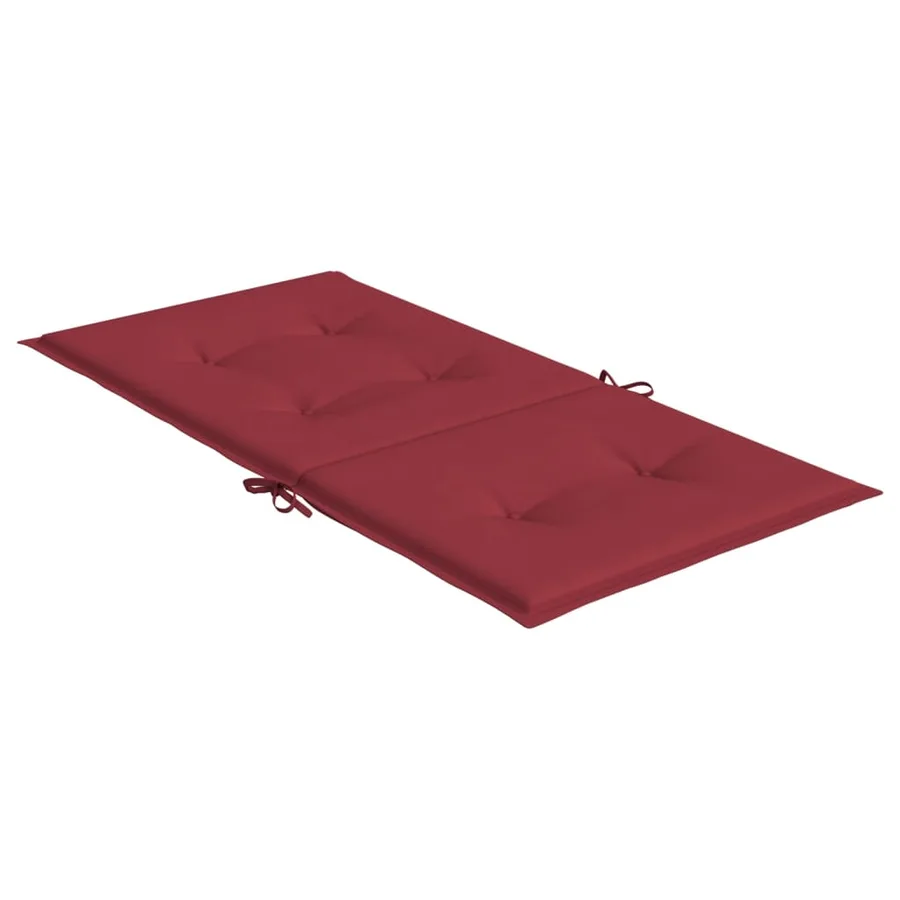 Coussins de chaise de jardin à dossier bas lot de 6 - 5