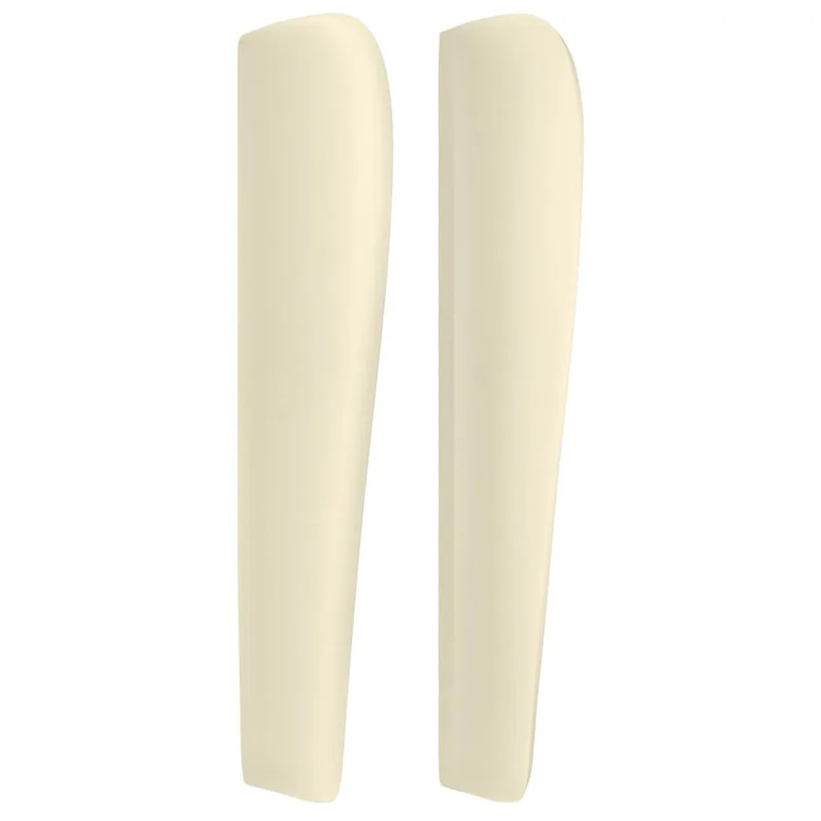 Tête de lit avec oreilles Crème 83x23x118/128 cm Similicuir - 4