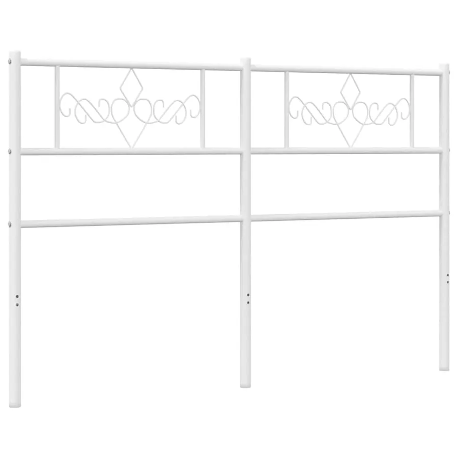 Tête de lit de remplacement métal blanc 160 cm - 2