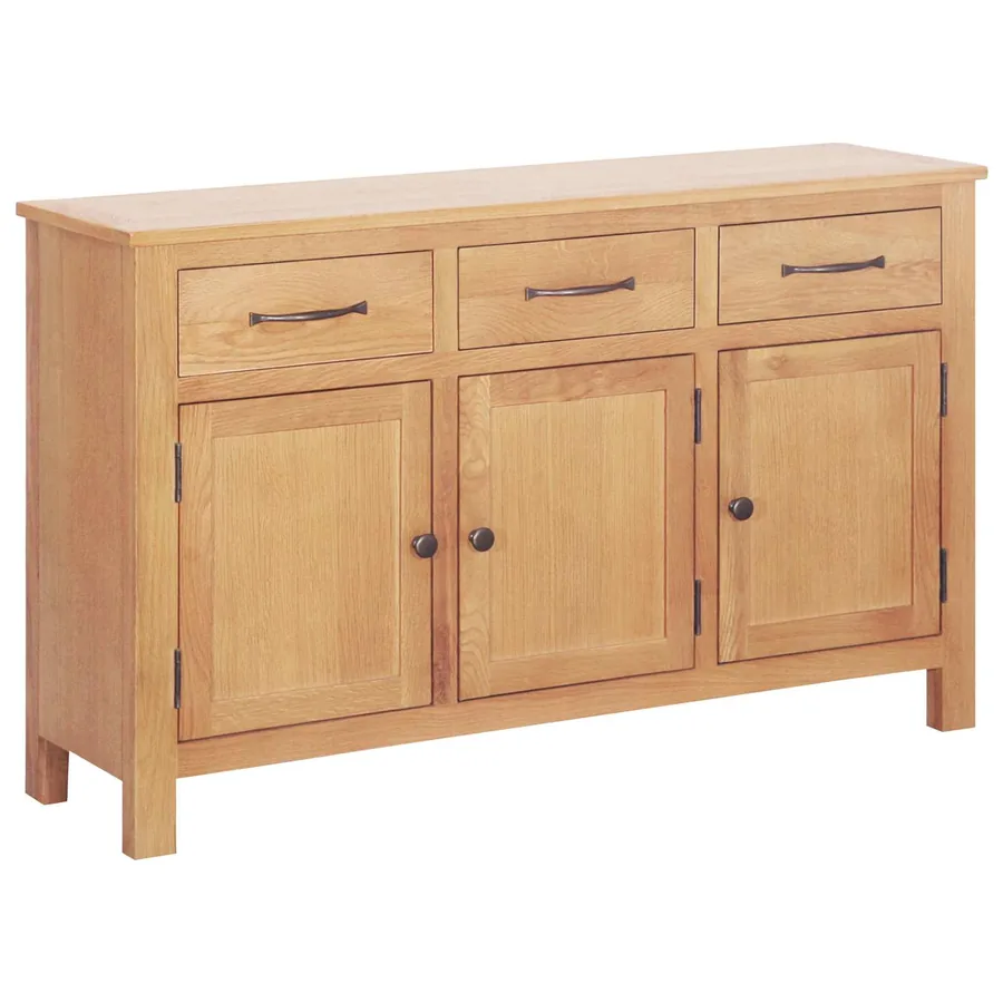 Buffet Marron 112 x 33.5 x 70 cm Chêne massif