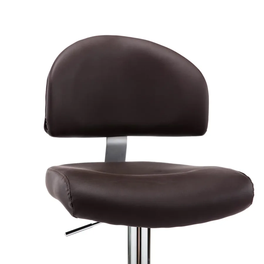 Tabouret de bar Marron Similicuir - 6