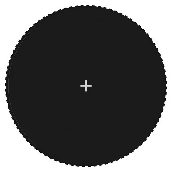 Tapis de saut Tissu Noir pour trampoline rond de 4,57 m