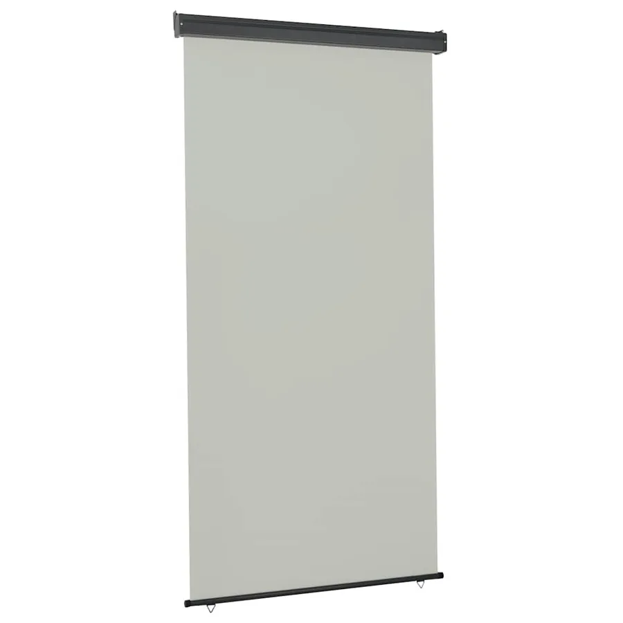 Auvent latéral de balcon 125x250 cm Gris