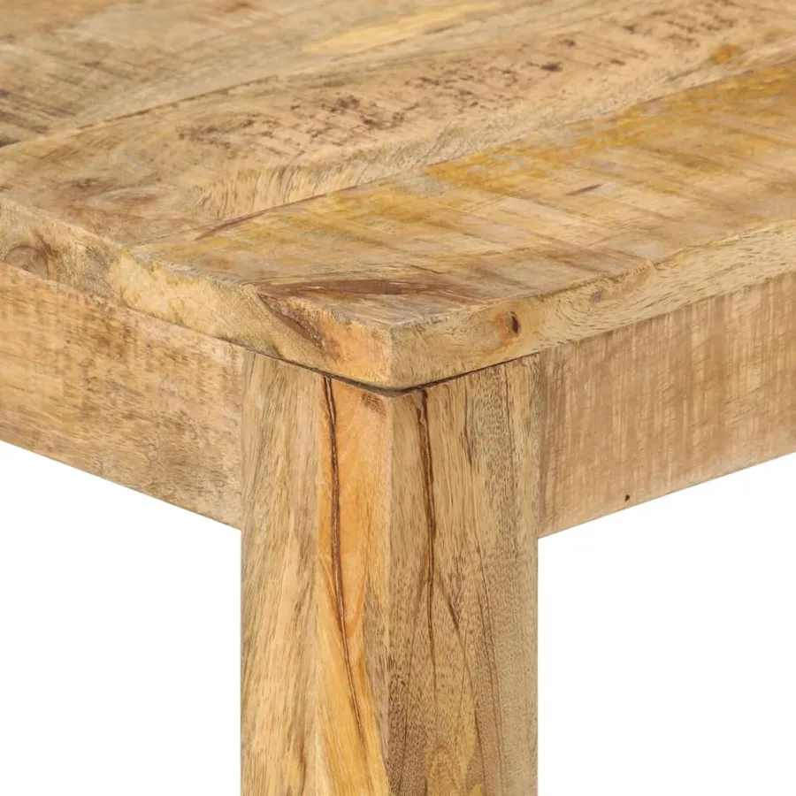 Table console 110x35x76 cm Bois de manguier brut - 4