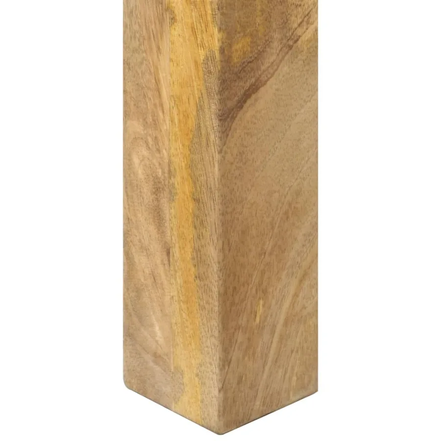 Table console 110x35x76 cm Bois de manguier brut - 6