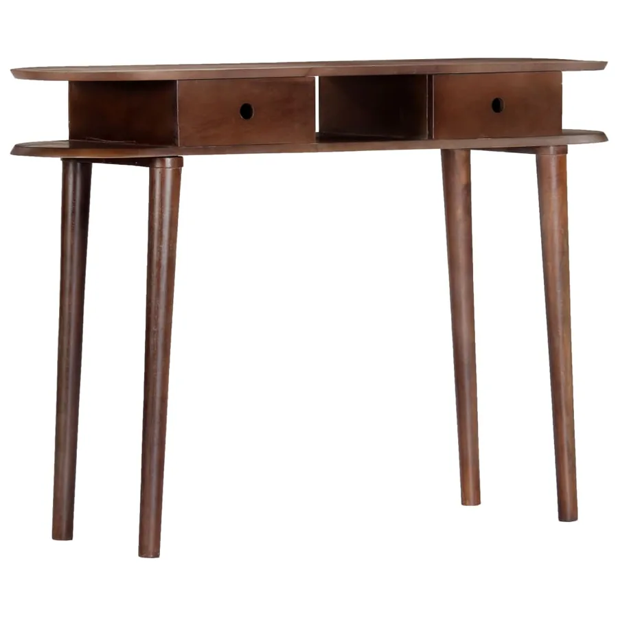 Console 110x35x76 cm en bois d'acacia massif