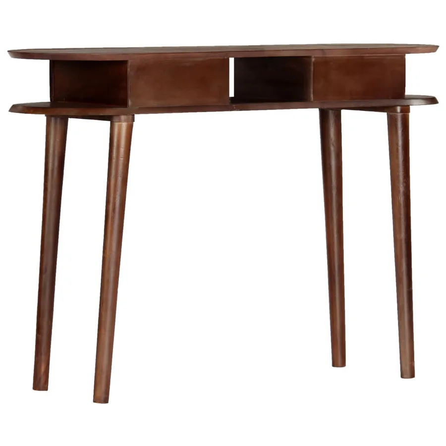 Console 110x35x76 cm en bois d'acacia massif - 4