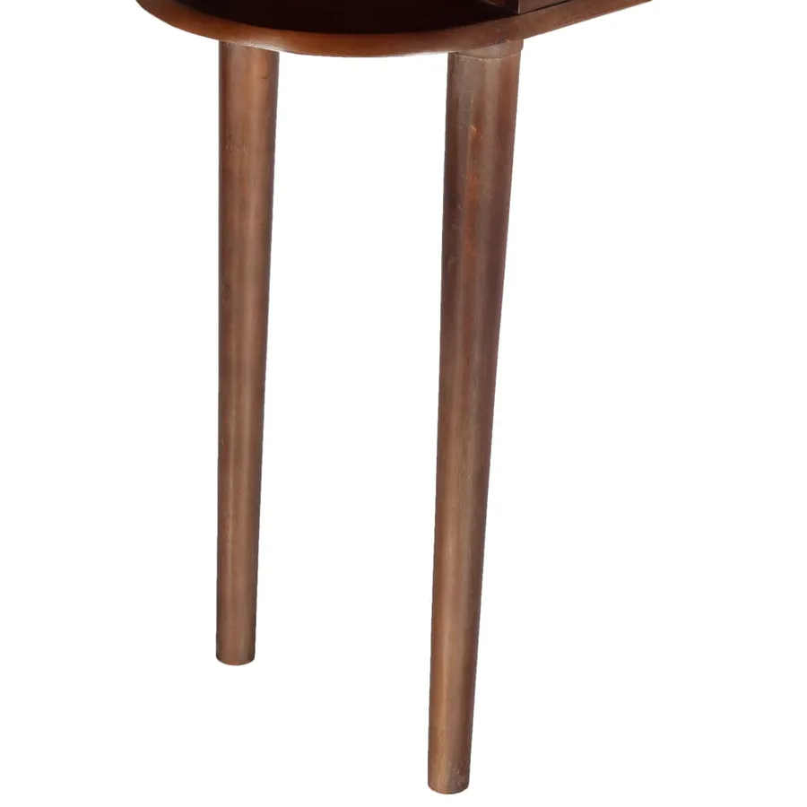 Console 110x35x76 cm en bois d'acacia massif - 7