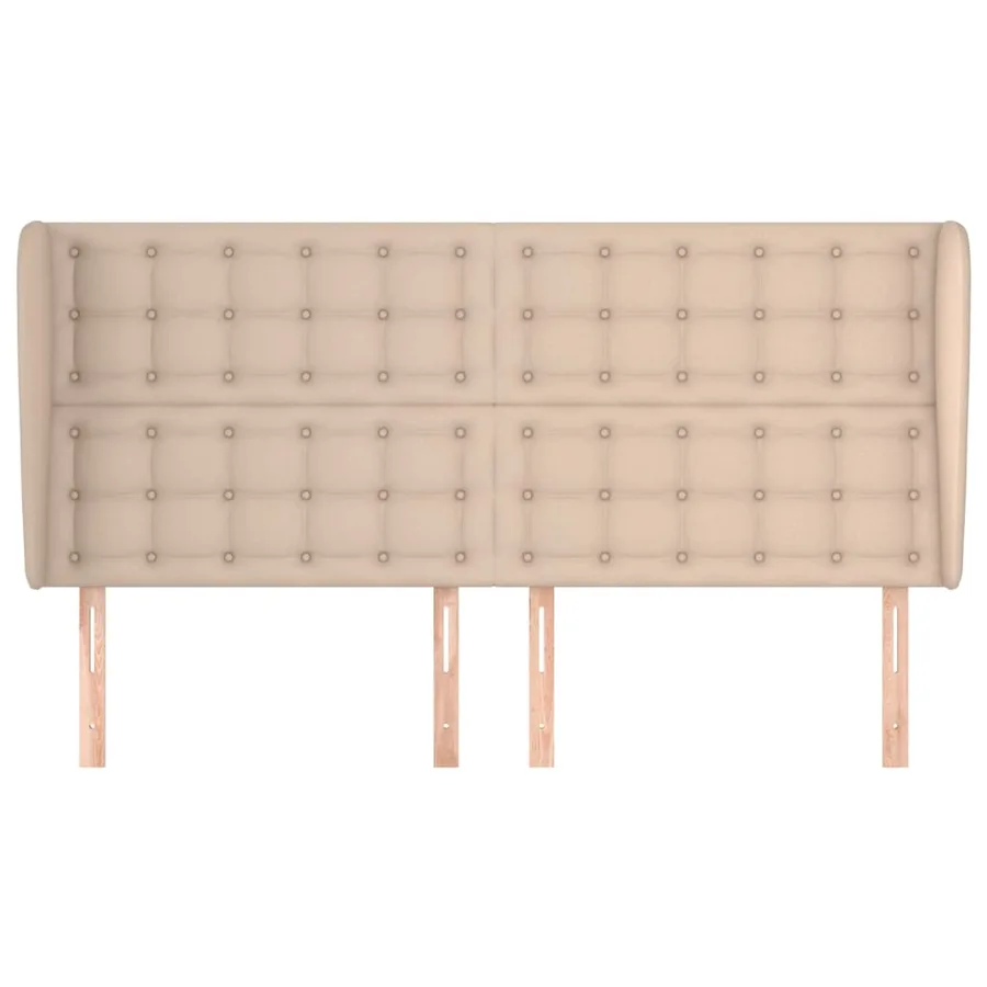 Tête de lit avec oreilles Cappuccino 163x23x118/128 cm - 3