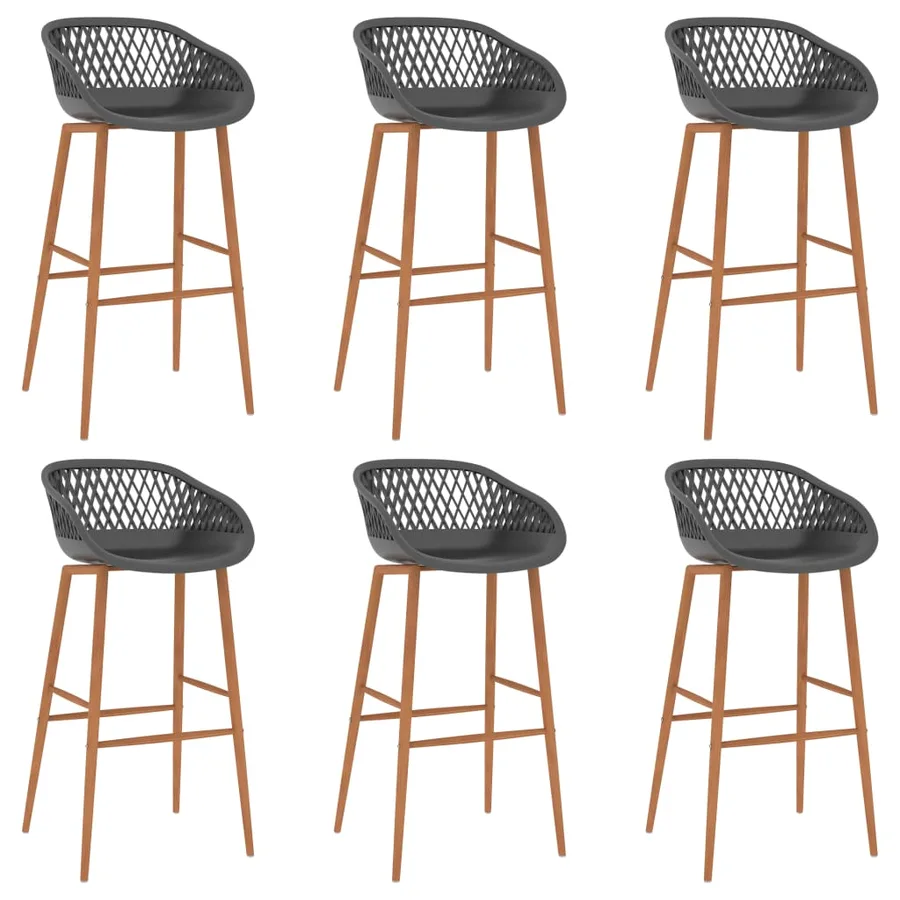 Ensemble de bar 7 pcs Noir et gris - 6