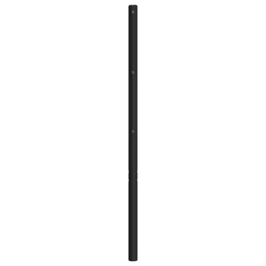 Tête de lit de remplacement métal noir 200 cm - 4
