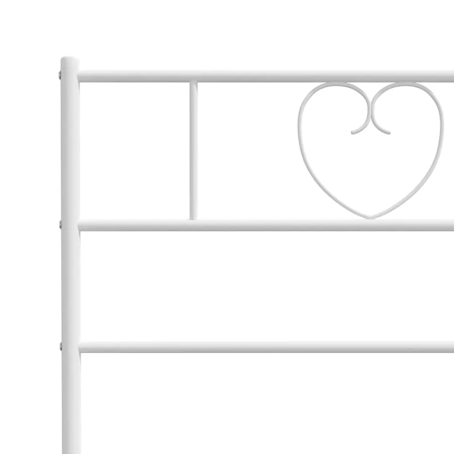 Tête de lit de remplacement métal blanc 75 cm - 6