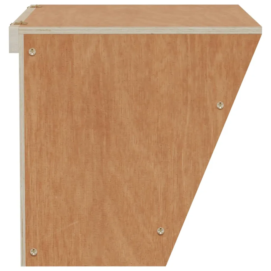 Mangeoire à foin pour lapins 25x18,5x20,5 cm bois massif sapin - 4