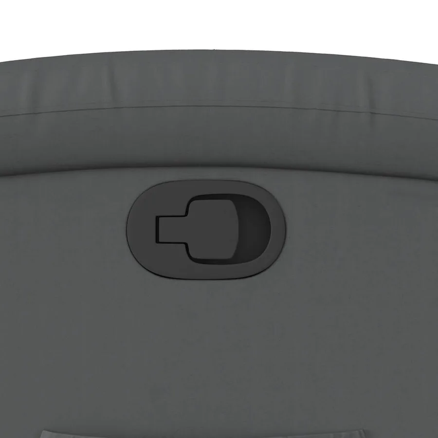 Fauteuil inclinable Gris Similicuir - 10