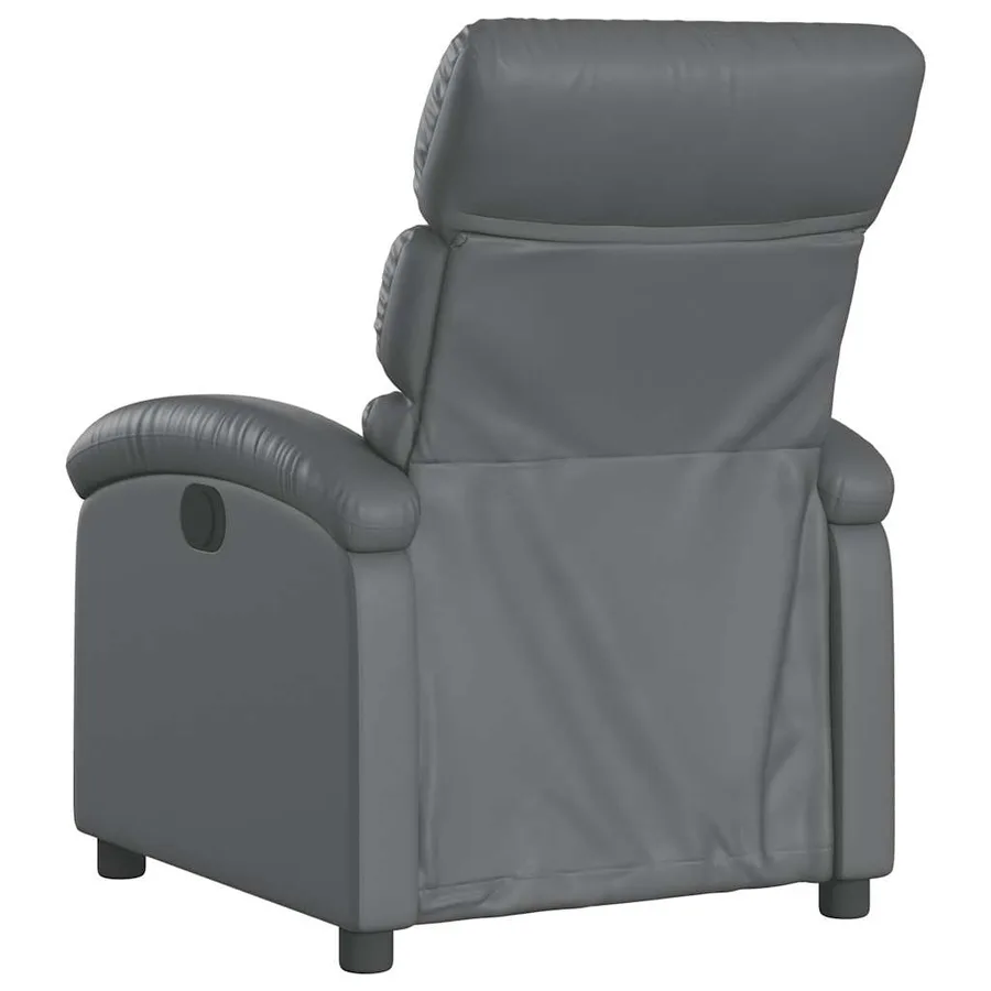 Fauteuil inclinable Gris Similicuir - 6