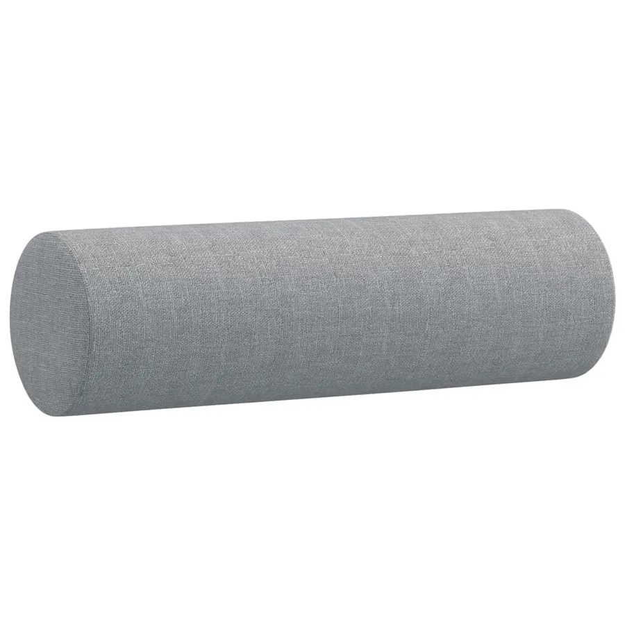 Ensemble de canapés 2 pcs coussins gris clair tissu - 7