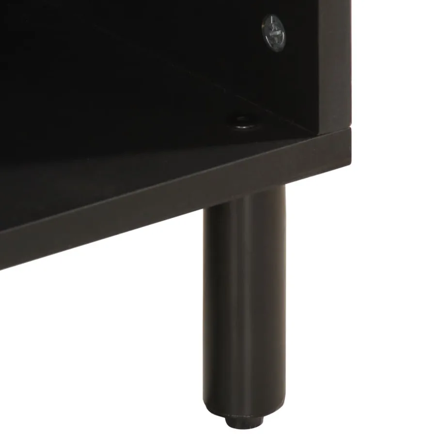 Meuble TV 80x31x46 cm bois massif de manguier - 12