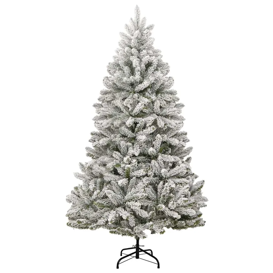 Sapin de Noël artificiel articulé 300 LED et boules 210 cm - 5