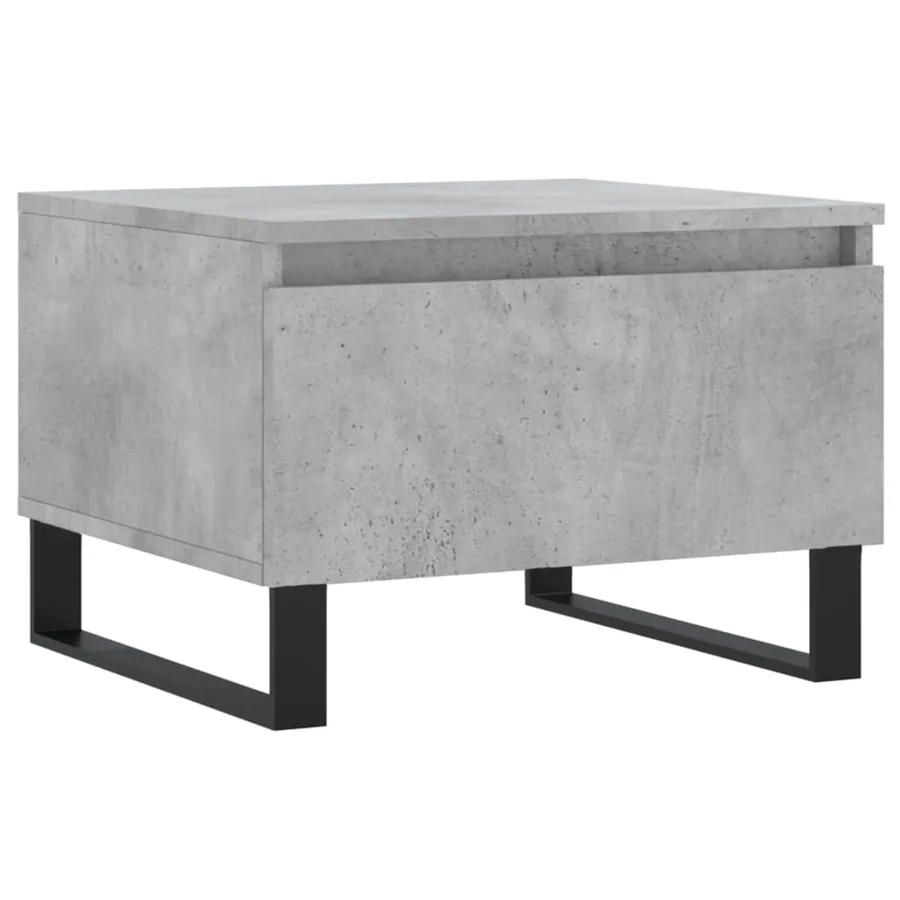 Tables basses 2 pcs gris béton 50x46x35 cm bois d'ingénierie - 5