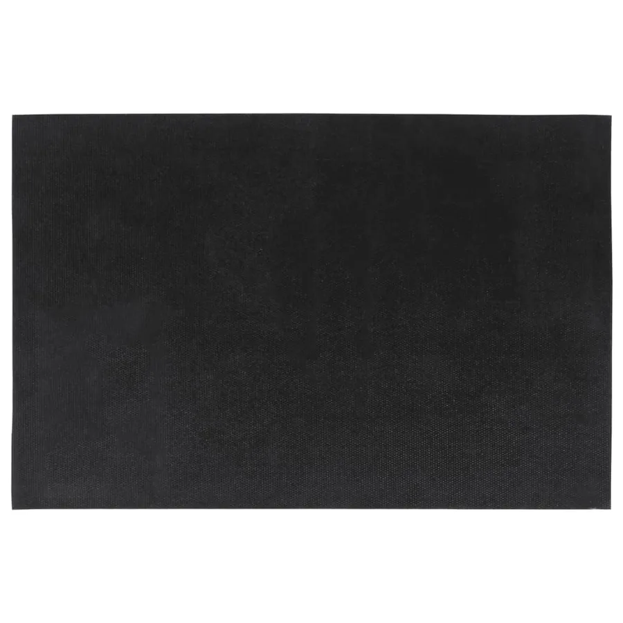 Tapis de porte gris foncé 40x60 cm fibre de coco touffeté - 2