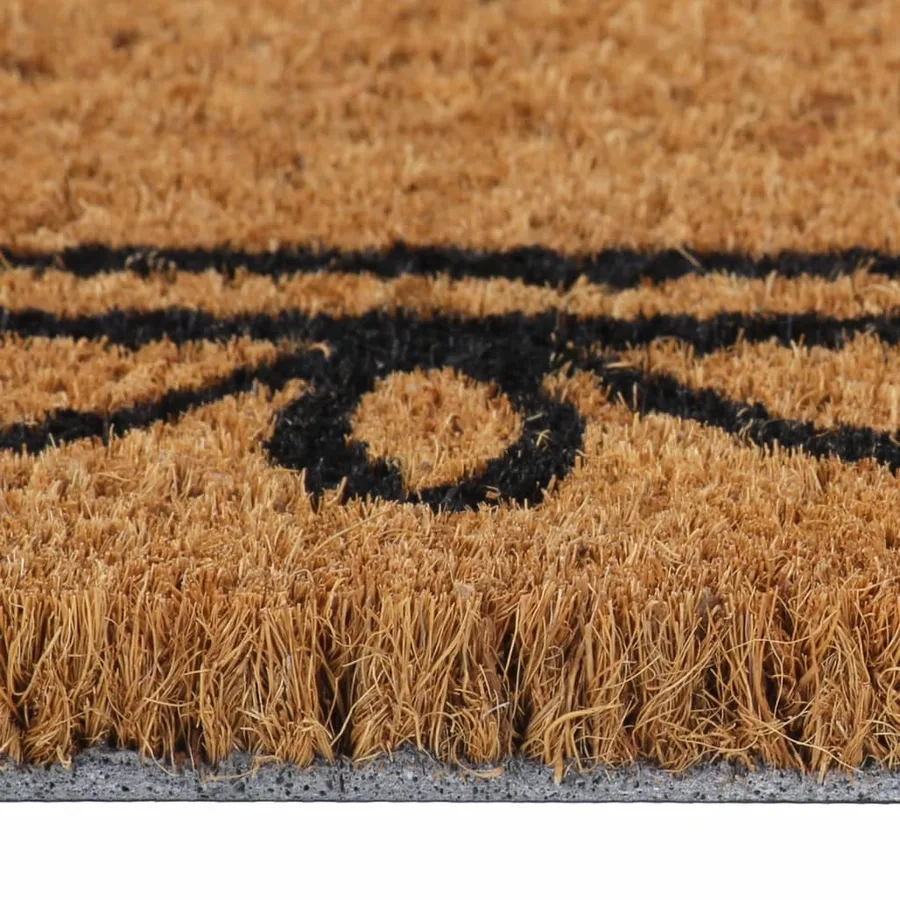 Tapis de porte naturel 40x60 cm fibre de coco touffeté - 4