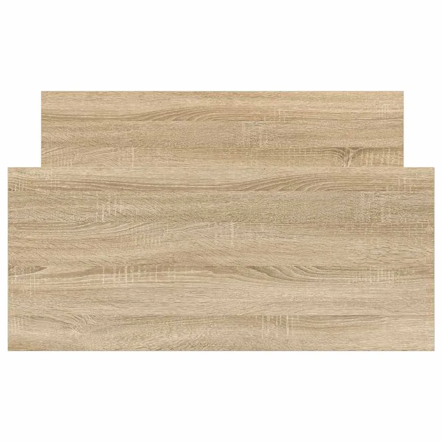 Cadre de lit sans matelas chêne sonoma 100x200 cm - 6