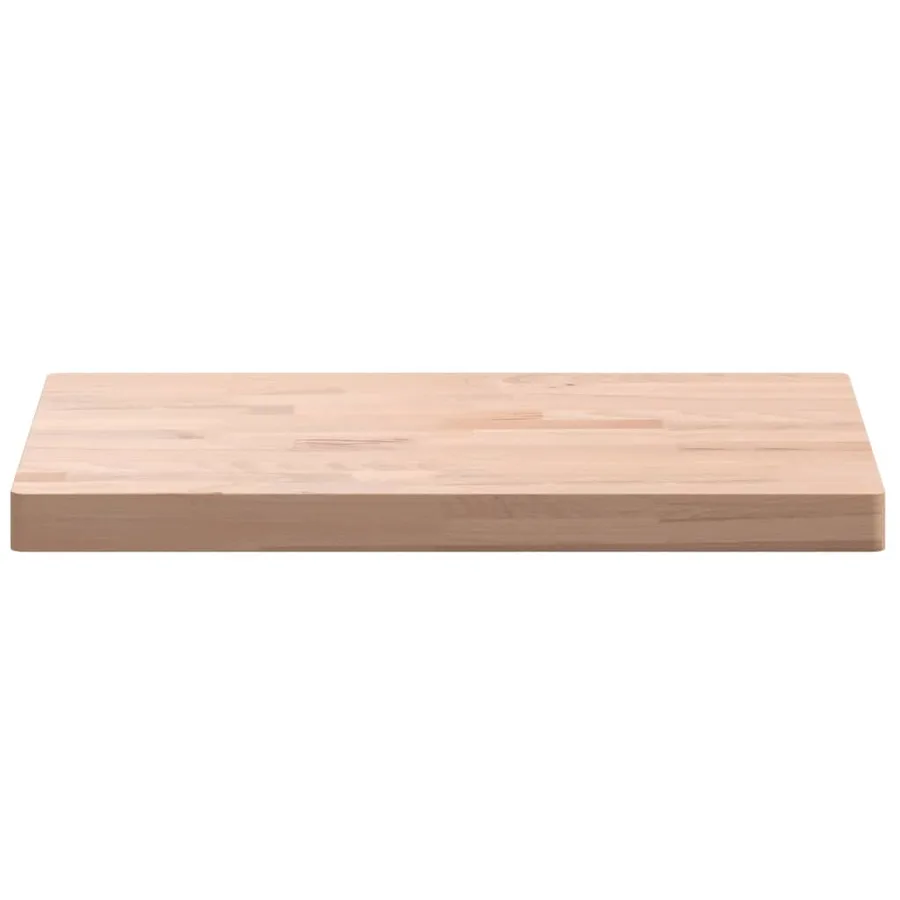 Planche à découper 60x40x4 cm bois massif de hêtre - 4