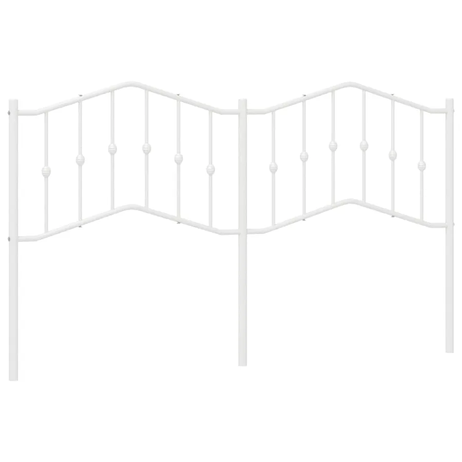 Tête de lit de remplacement métal blanc 180 cm - 2