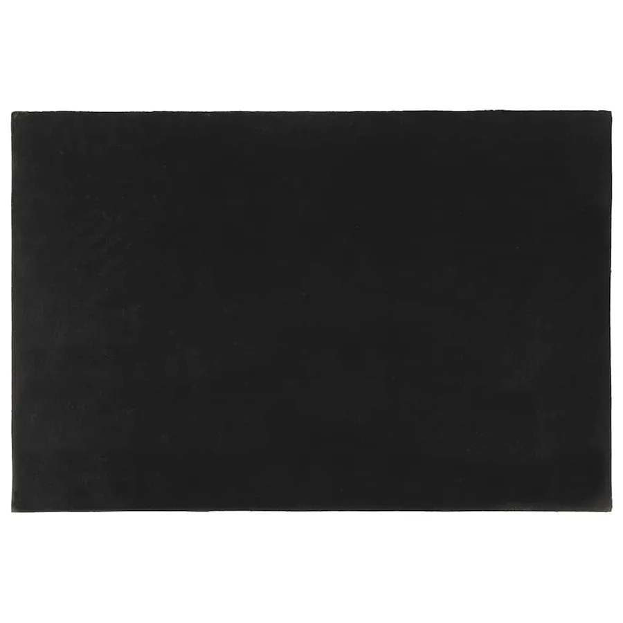 Tapis de porte noir 60x90 cm fibre de coco touffeté - 2