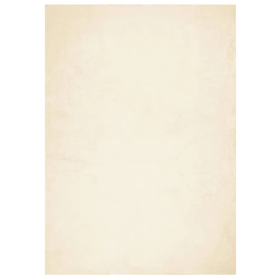 Tapis HUARTE à poils courts doux et lavable crème 200x280 cm - 2