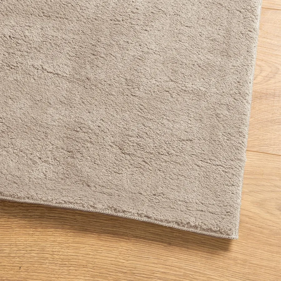 Tapis HUARTE à poils courts doux et lavable sable 200x280 cm - 4