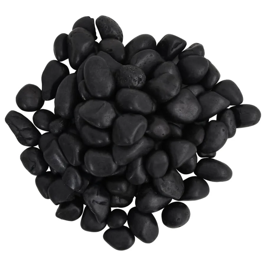 Galets polis 10 kg noir 2-5 cm - 4