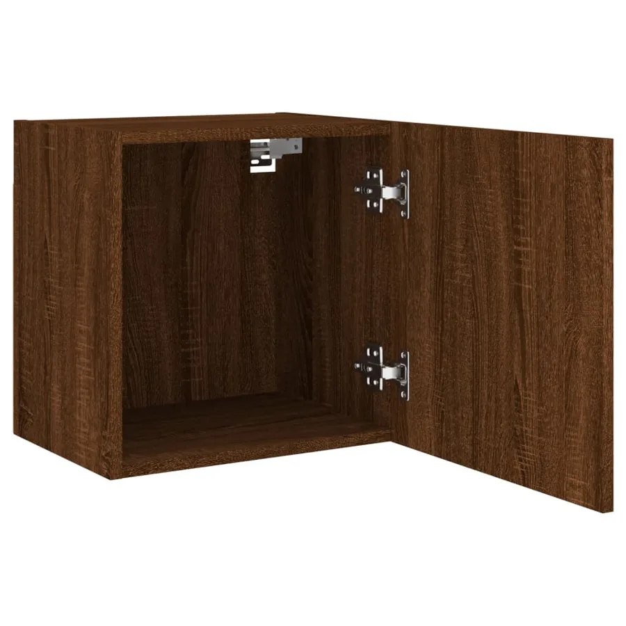 Meubles TV muraux 2 pcs chêne marron 40,5x30x40 cm - 7