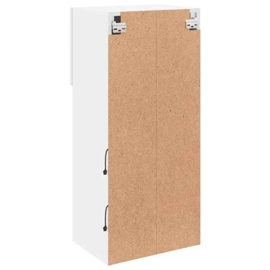 Meuble TV avec lumières LED blanc 40,5x30x90 cm - 11