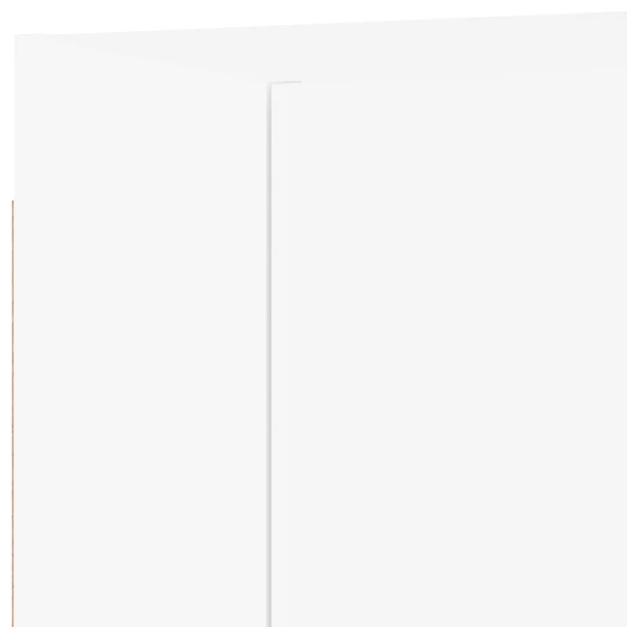 Unités murales TV 4 pcs blanc bois d'ingénierie - 10