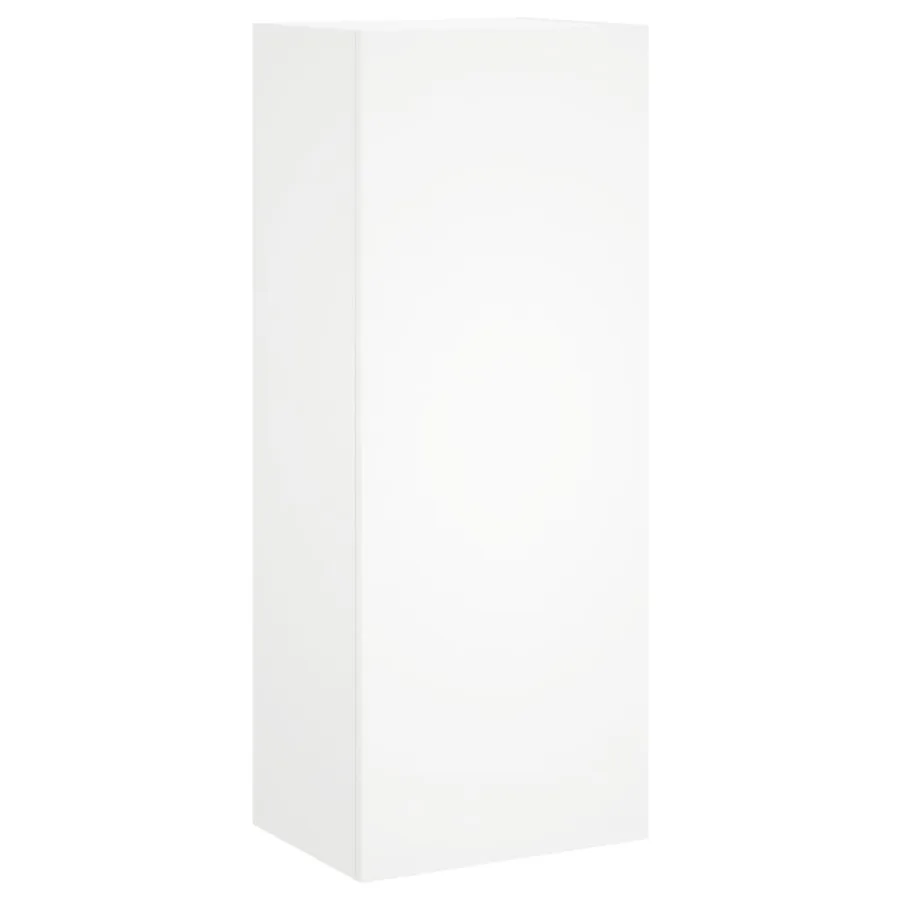 Unités murales TV 4 pcs blanc bois d'ingénierie - 7
