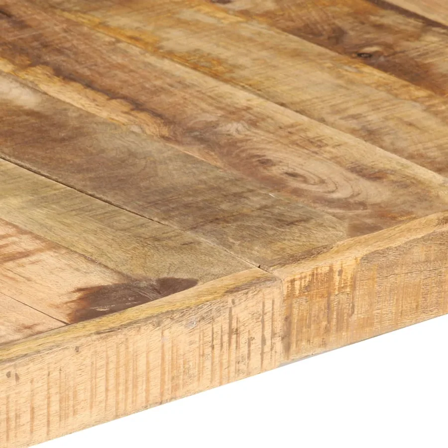 Table basse 140x70x40 cm Bois de manguier brut - 6