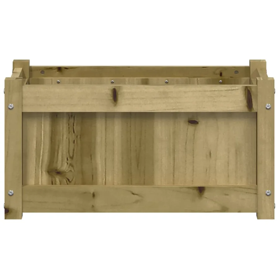 Jardinières 2 pcs bois de pin imprégné - 6