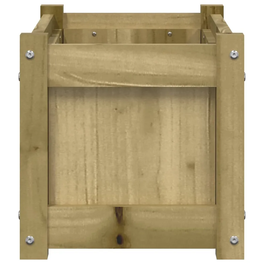 Jardinières 2 pcs bois de pin imprégné - 7