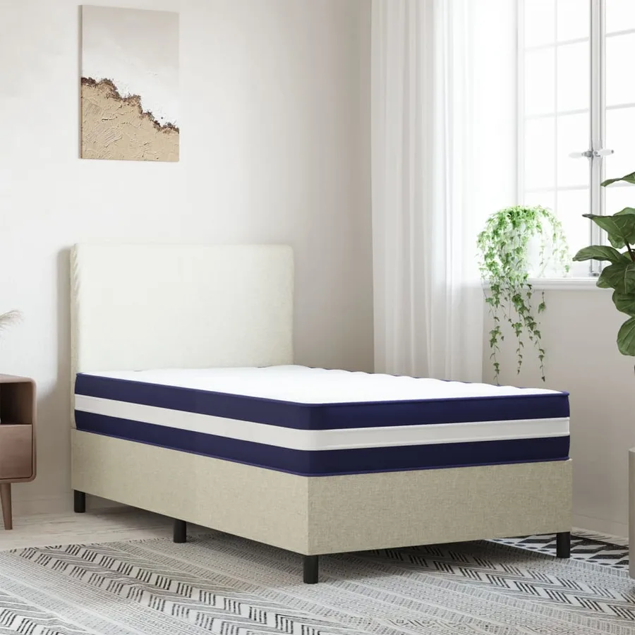 Matelas à ressorts ensachés dureté moyenne 80x200 cm - 2